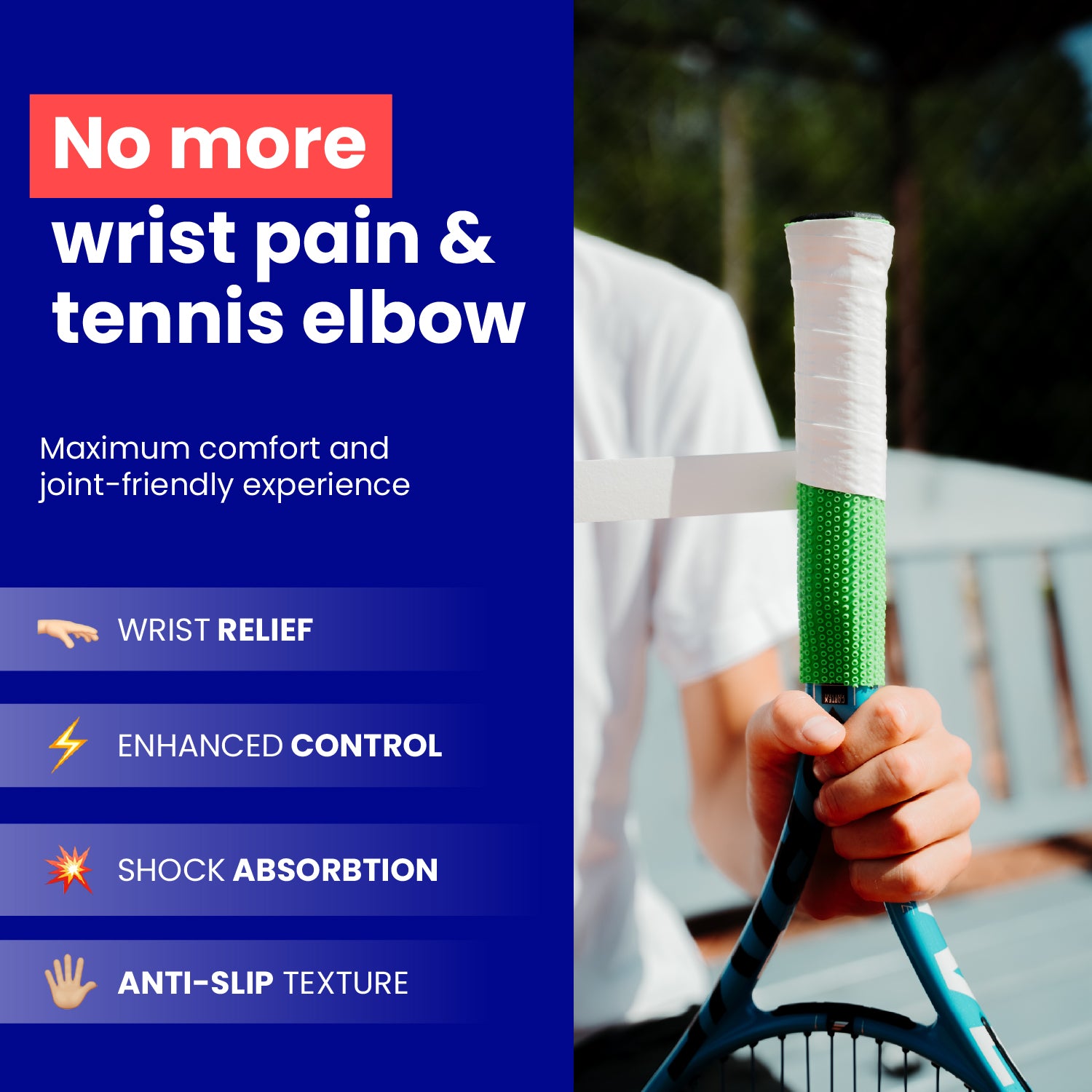 Octopus Tennis Replacement Grip (2 grips)