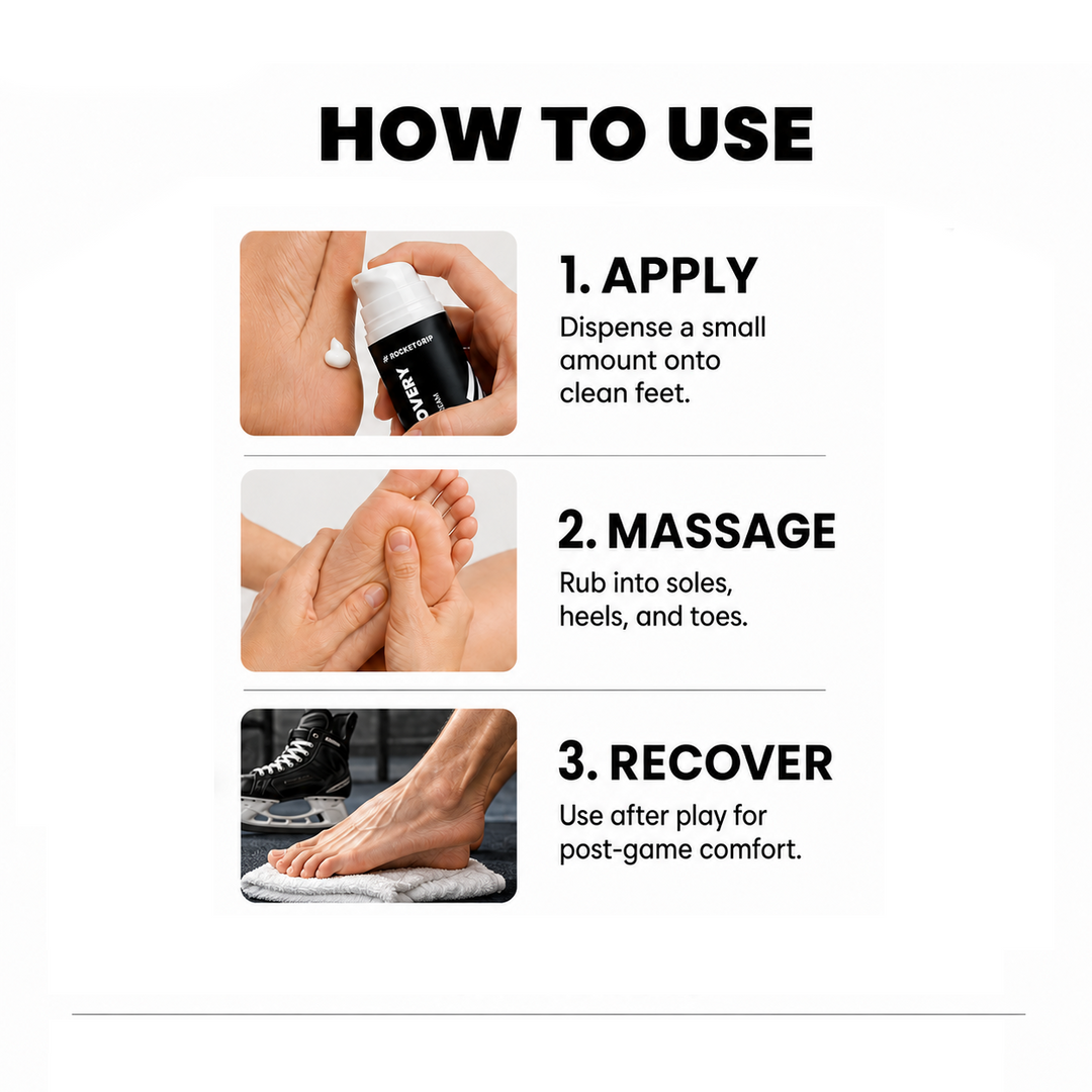 RocketGrip Foot Recovery Post-Game Footcare Cream 50ml