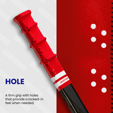 RocketGrip hole hockey grip