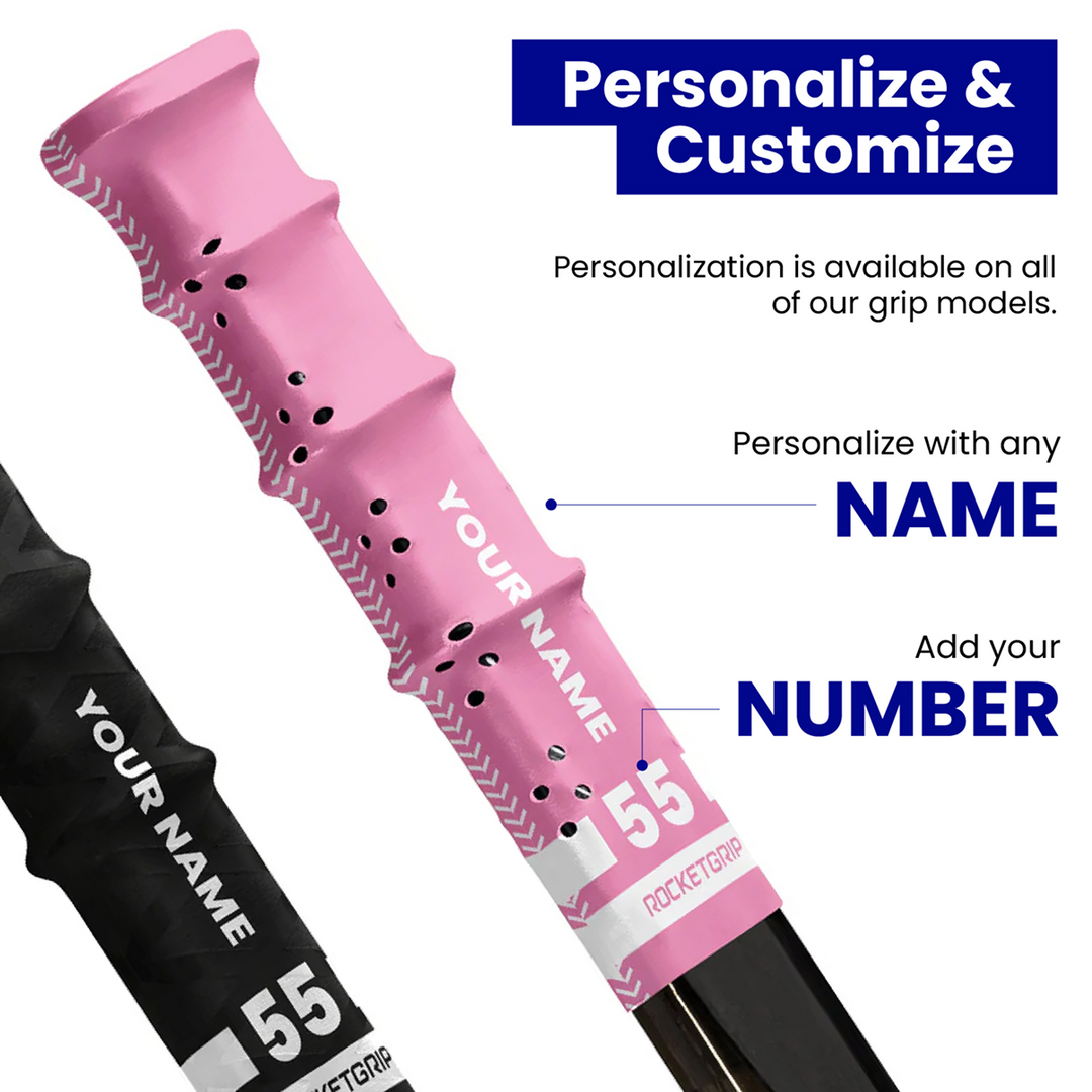 RocketGrip hole hockey grip