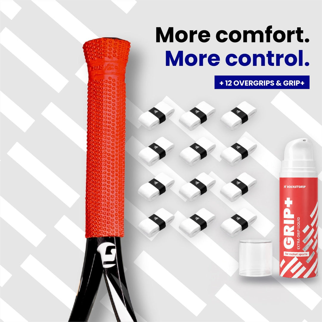 Tennis Performance Pack: Octopus undergrip plus 12 overgrips and GRIP+