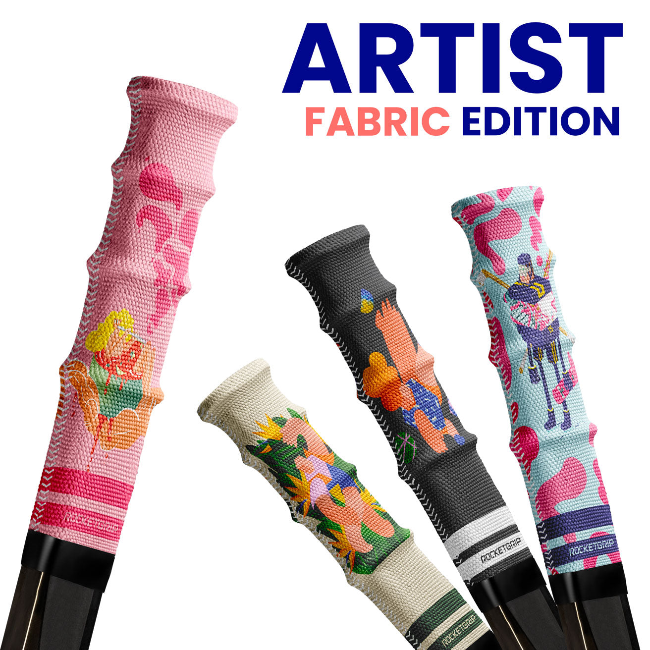 Artist Fabric Hockey Grips (2-pack)