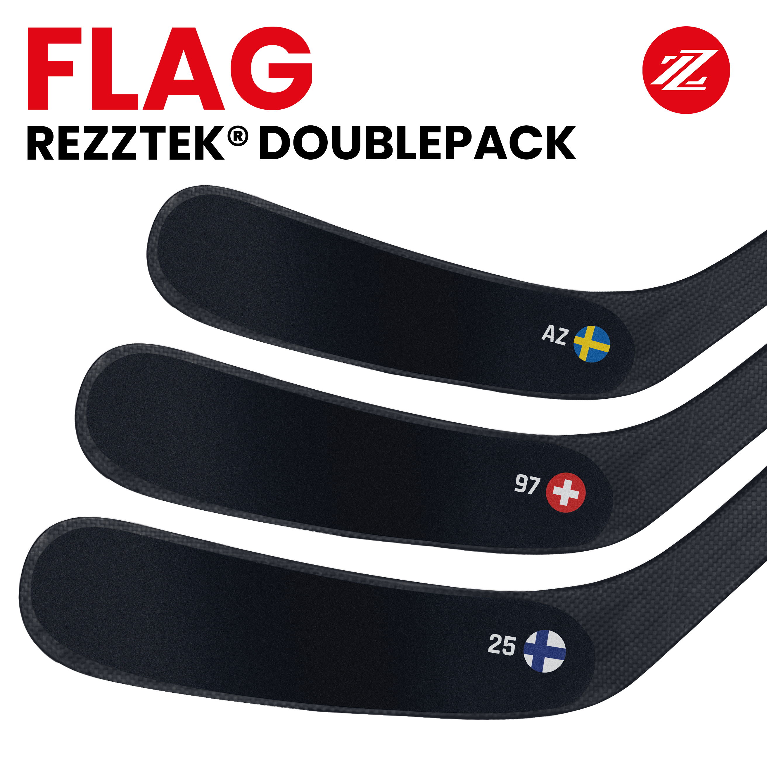 Flag Rezztek® Doublepack Blade Grip