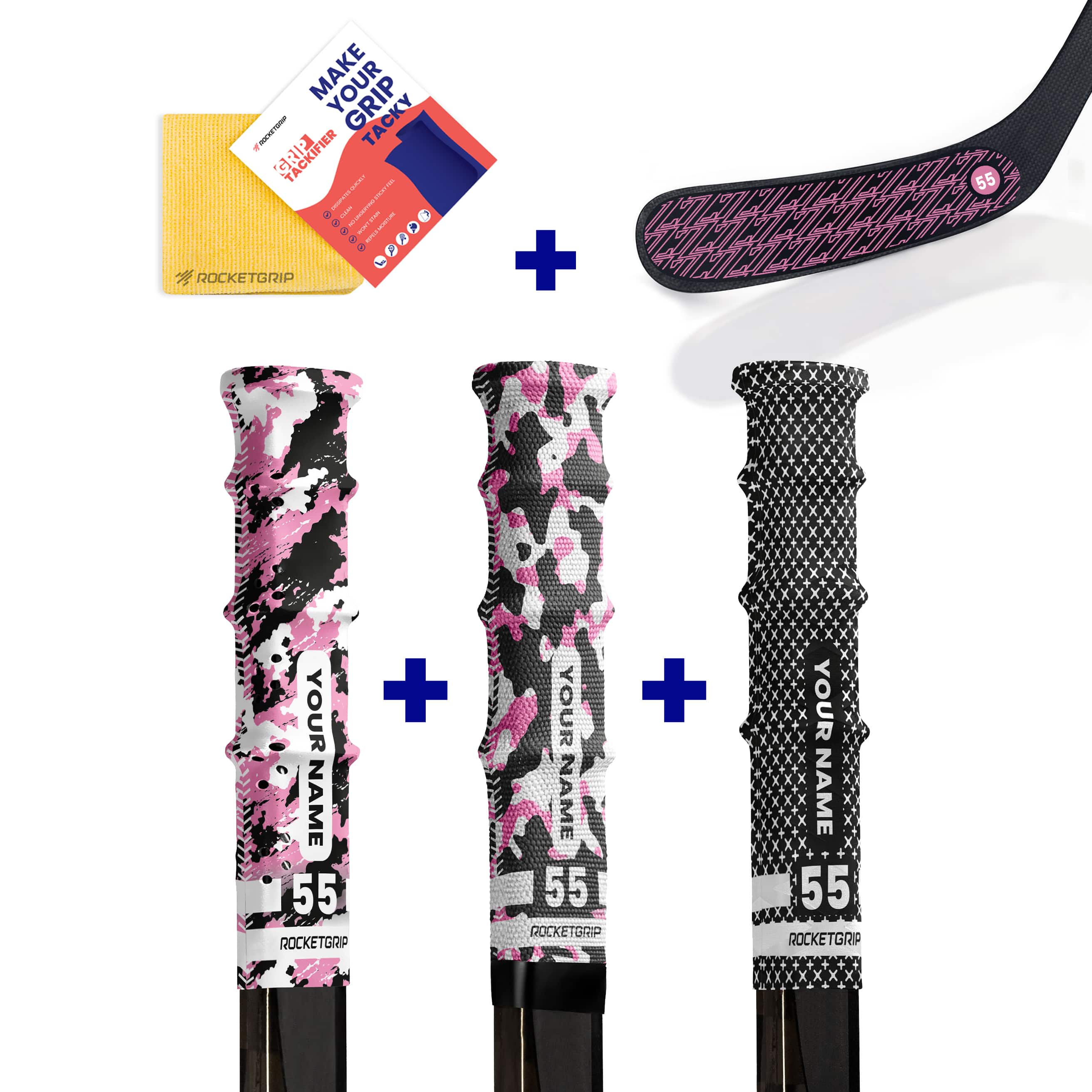 Ultimate-Pack Camo Hockey Grips