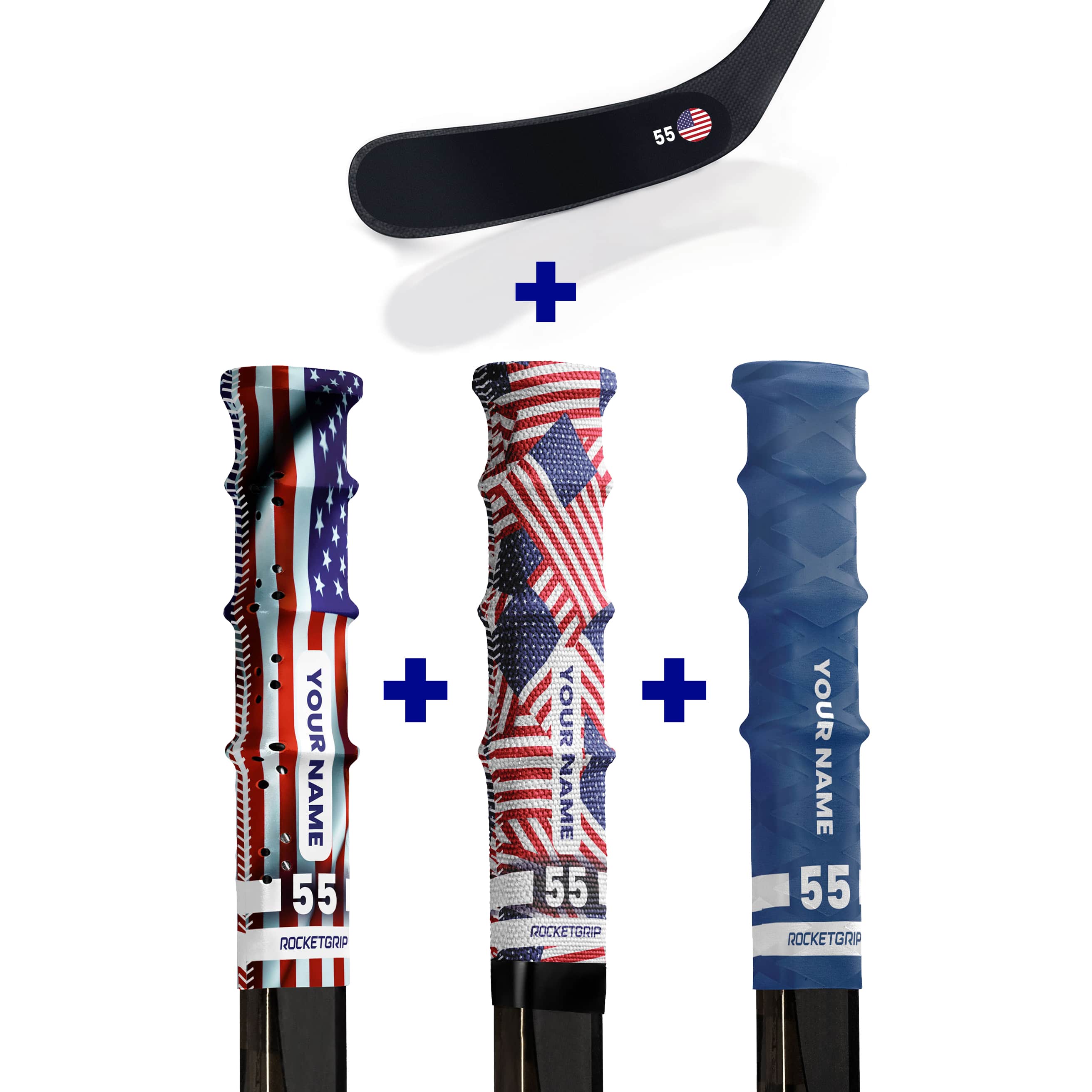 Mini Ultimate-Pack Flag Hockey Grips