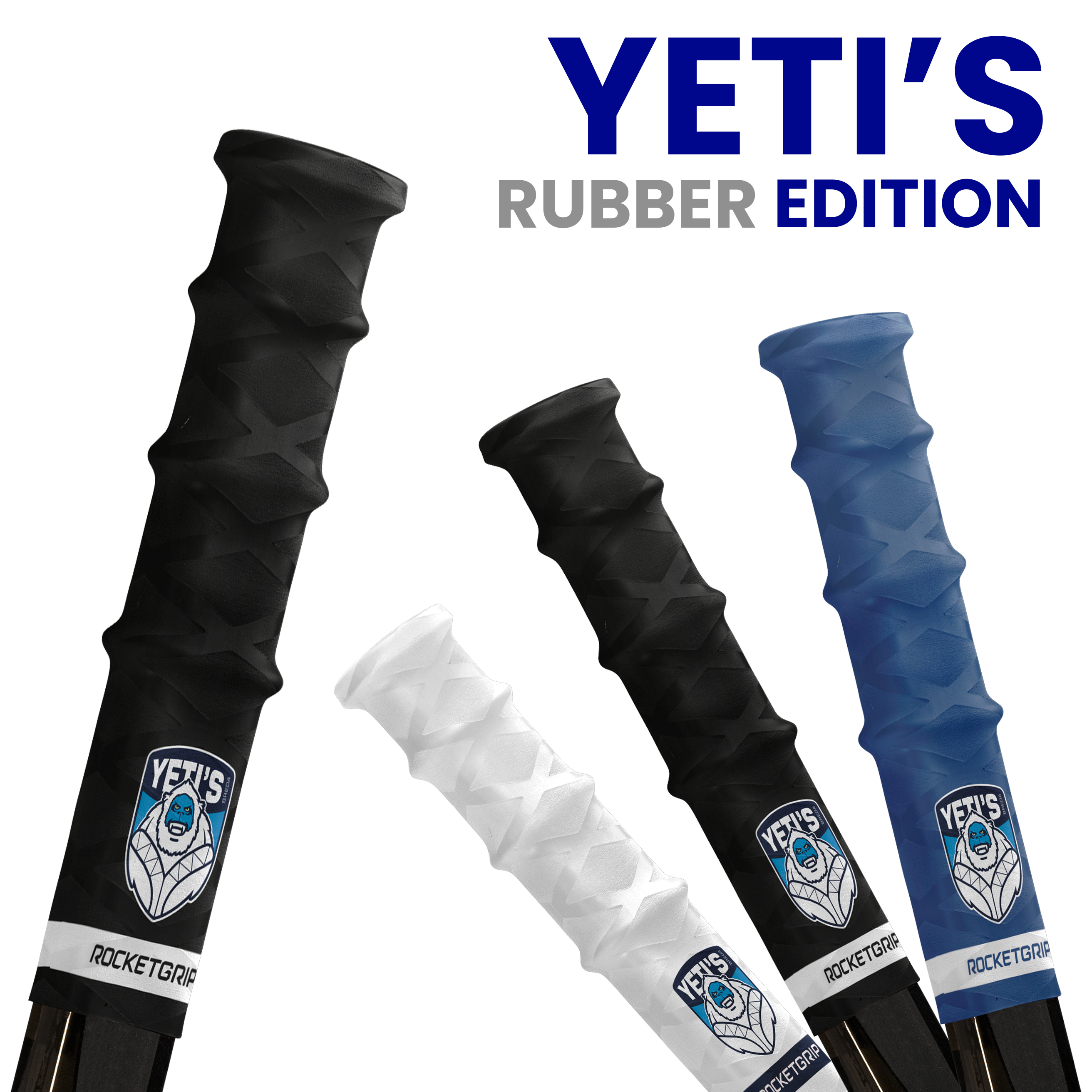 Team Yeti's Rubber Hockey Grips